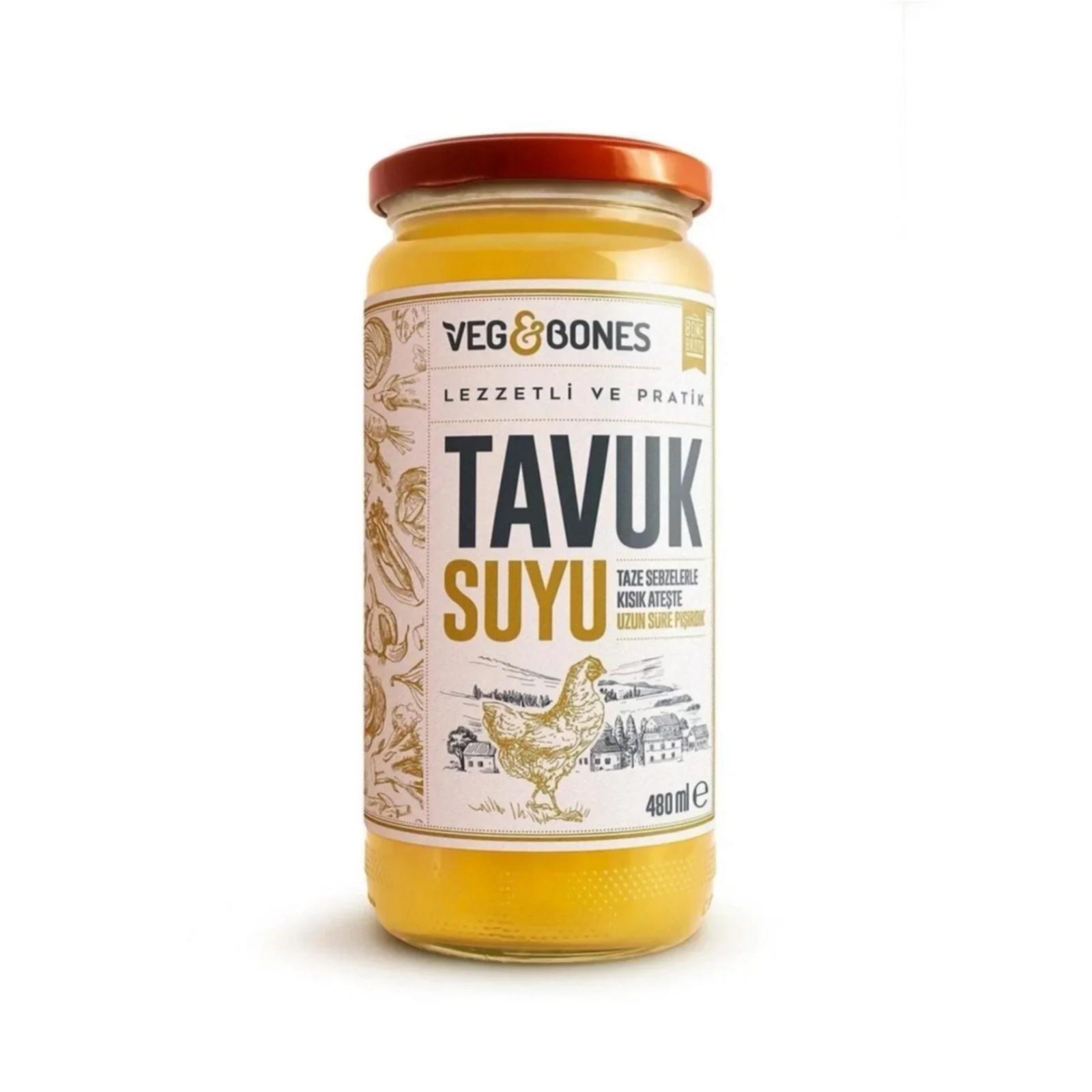Veg&Bones - Sebzeli Tavuk Suyu (480 ml)