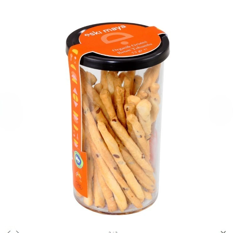 Eski Maya - Organik Keten Tohumlu Grissini (100 gr.)