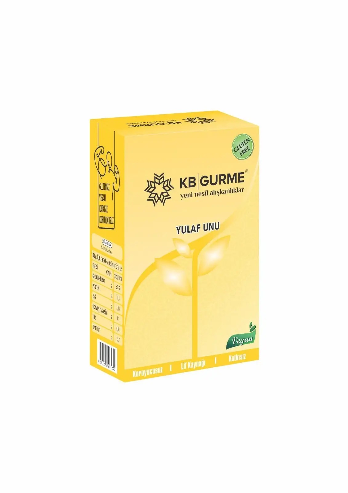 KB Gurme - Yulaf Unu (400 gr.) - Vegan