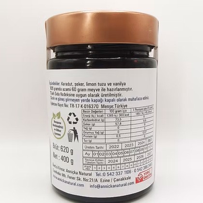 Anniçka - Ev Yapımı Karadut Reçeli (400g)