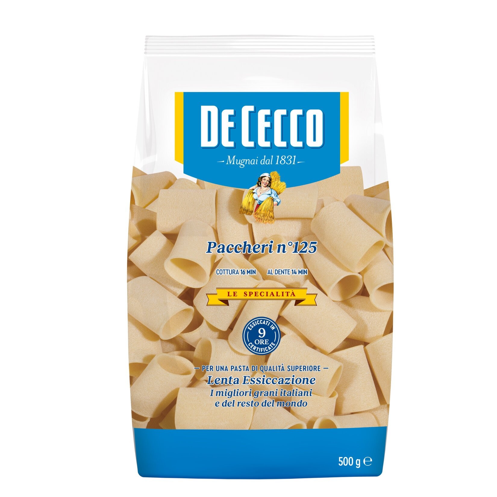 De Cecco - Paccheri, (500 gr)