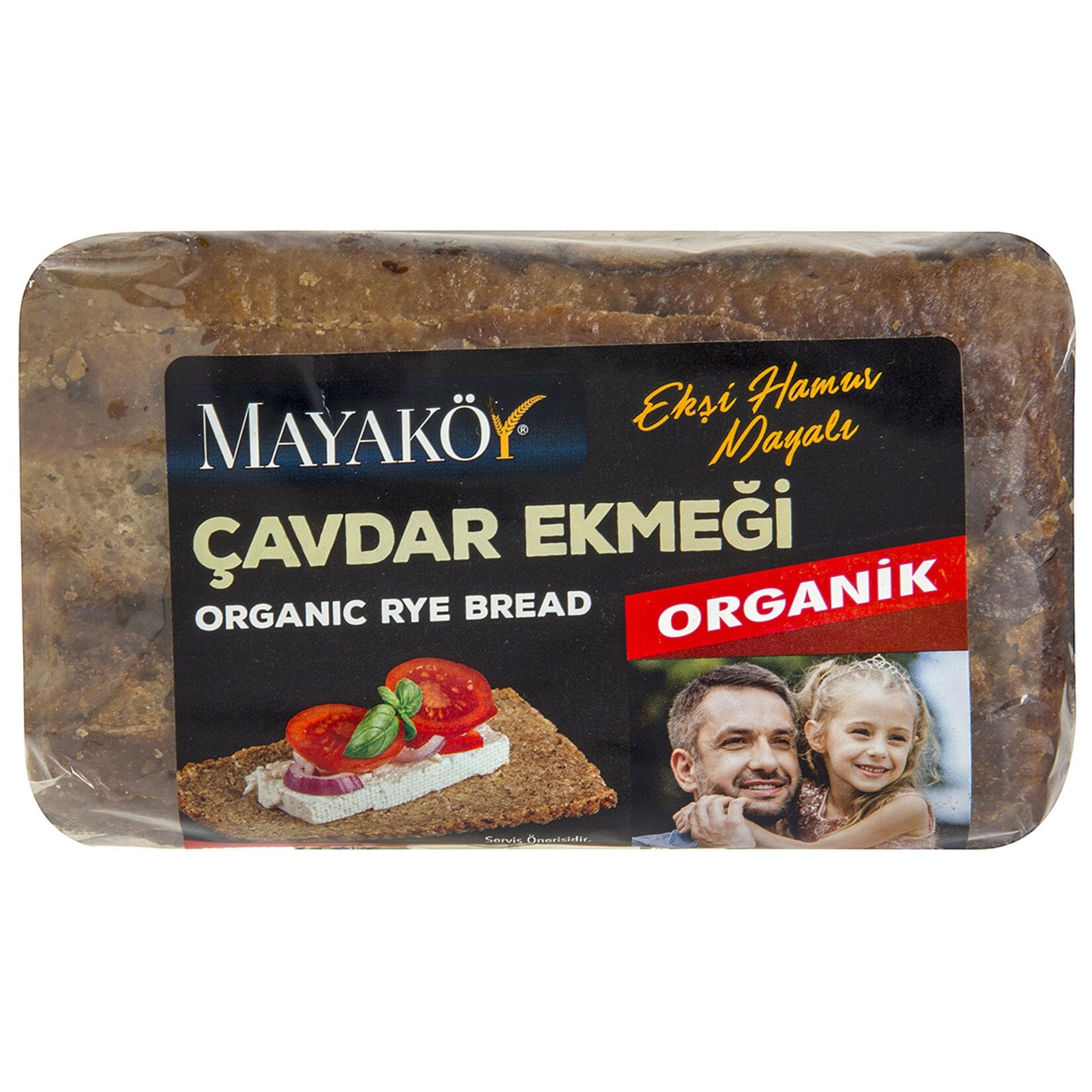 Mayaköy - Organik Saf Çavdar Ekmeği (400 gr.) - Vegan