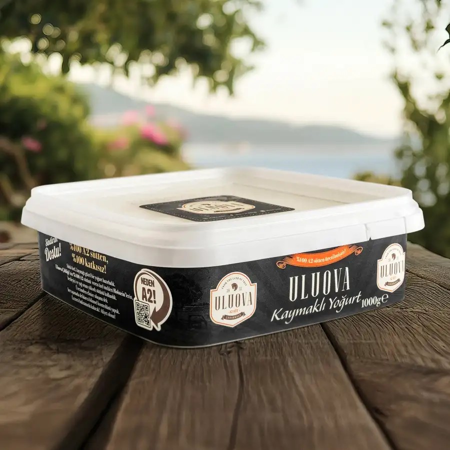 Uluova - Jersey Kaymaklı Tava Yoğurt (1000 gr)