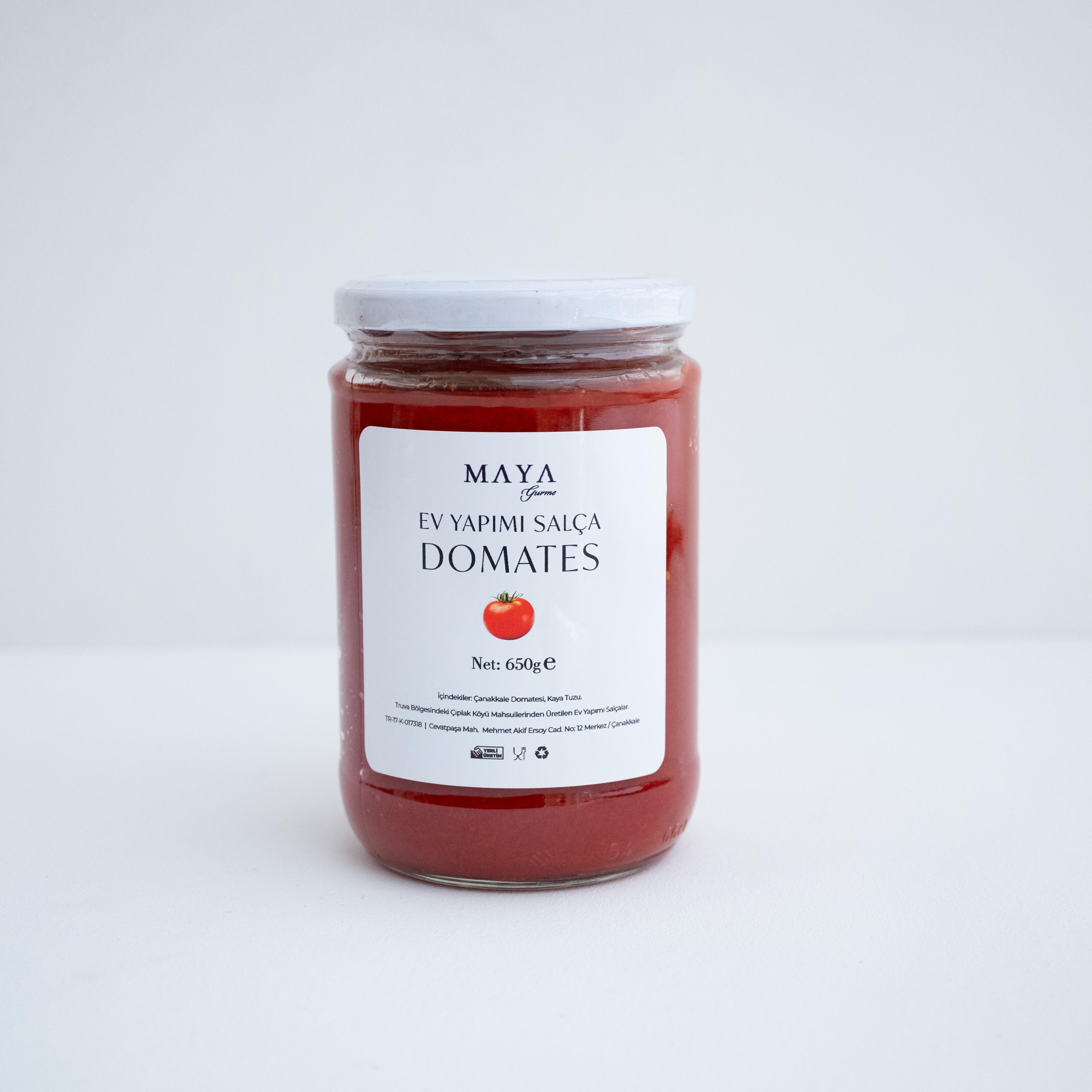 Maya Gurme - Ev Yapımı Domates Salça (650 gr.)