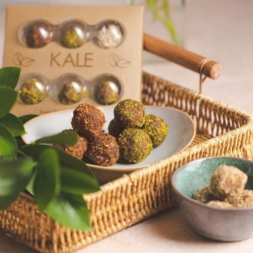 Kale - Glutensiz ve Şeker İlavesiz Meyve Pestil Topları (100 gr.)