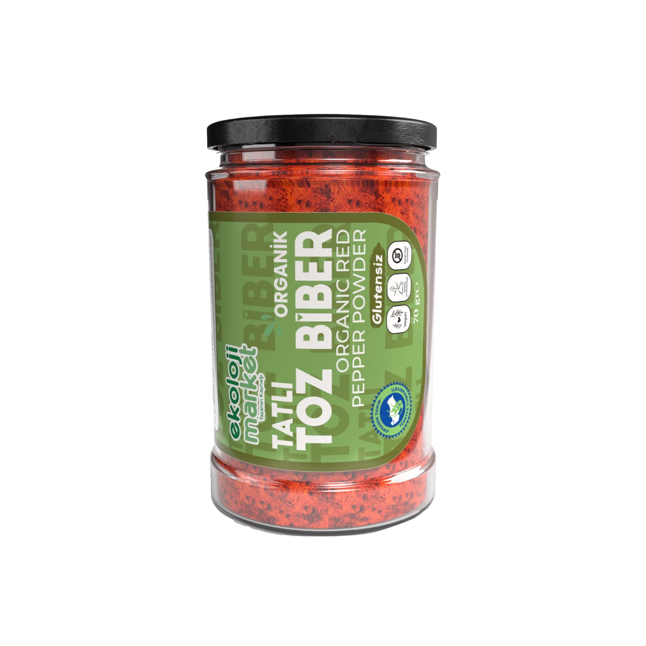 Ekoloji Market - Organik Tatlı Toz Biber (70 gr.)