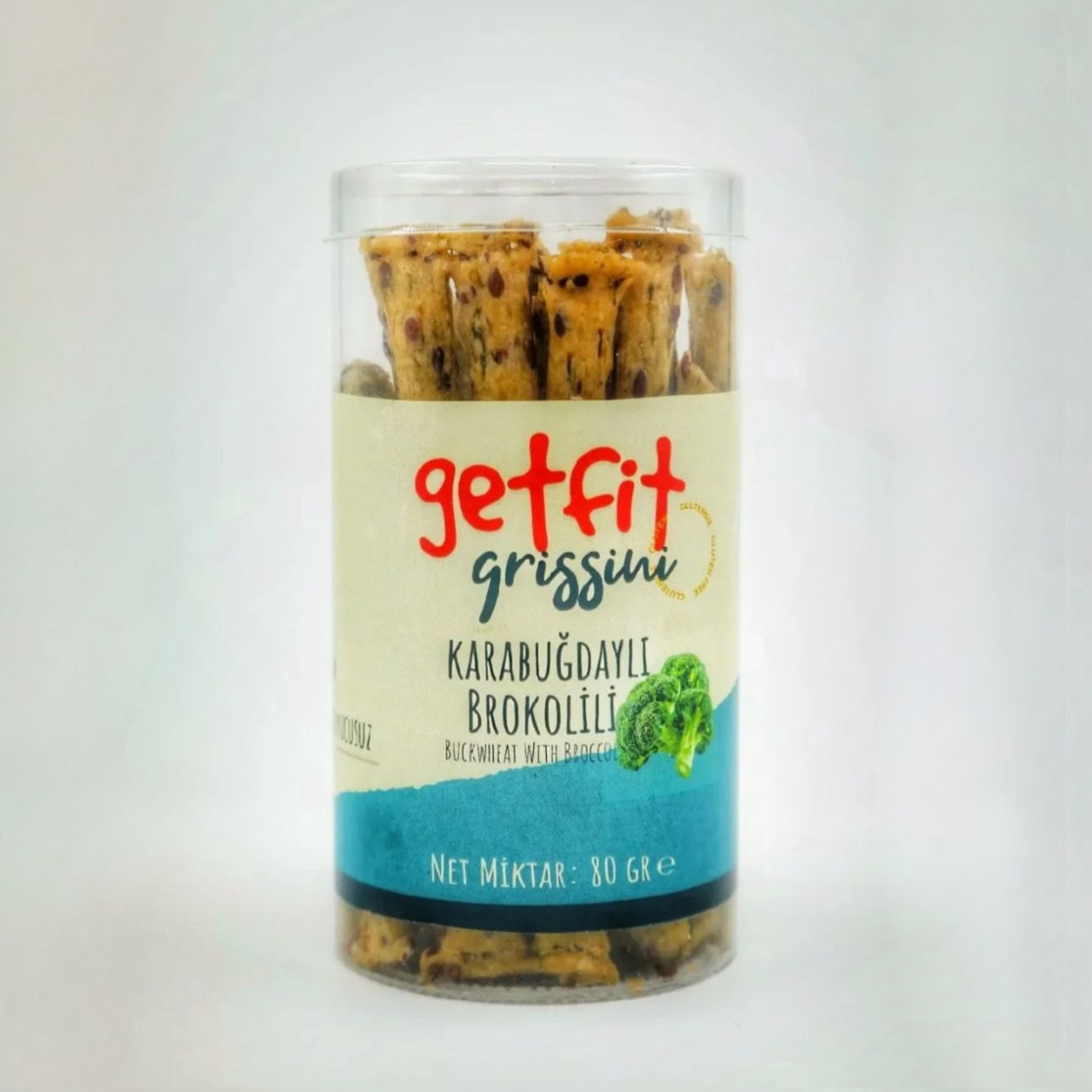 Getfit - Karabuğdaylı Brokolili Grissini (80 gr.)