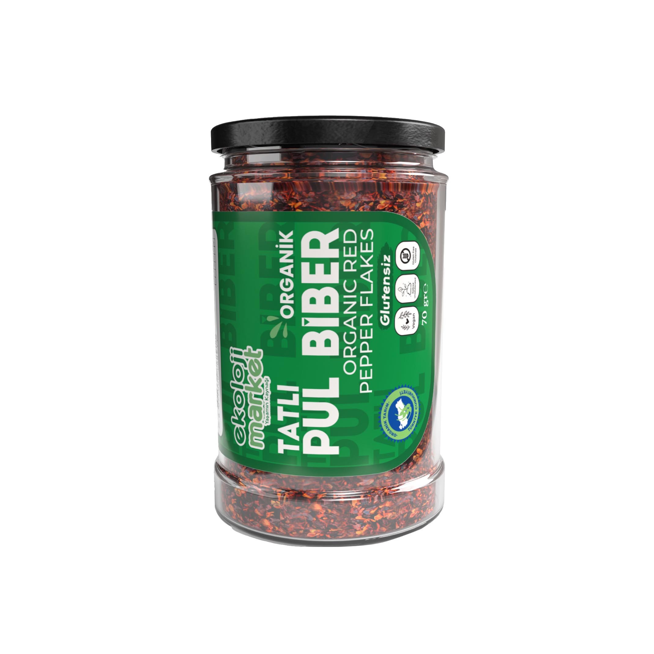 Ekoloji Market - Organik Tatlı Pul Biber (70 gr.)