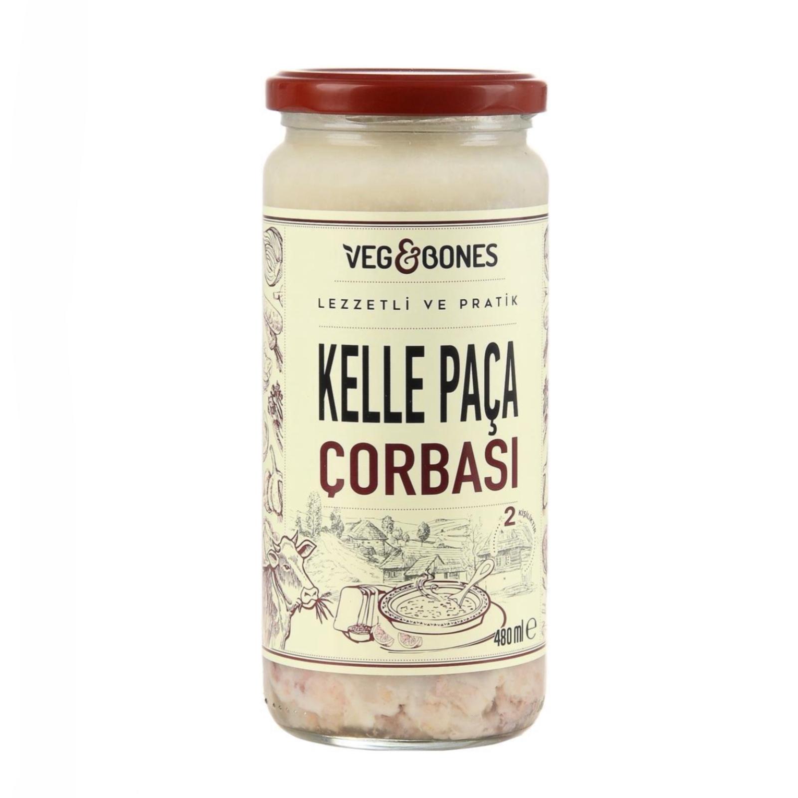 Veg&Bones - Kelle Paça Çorbası (480 ml)