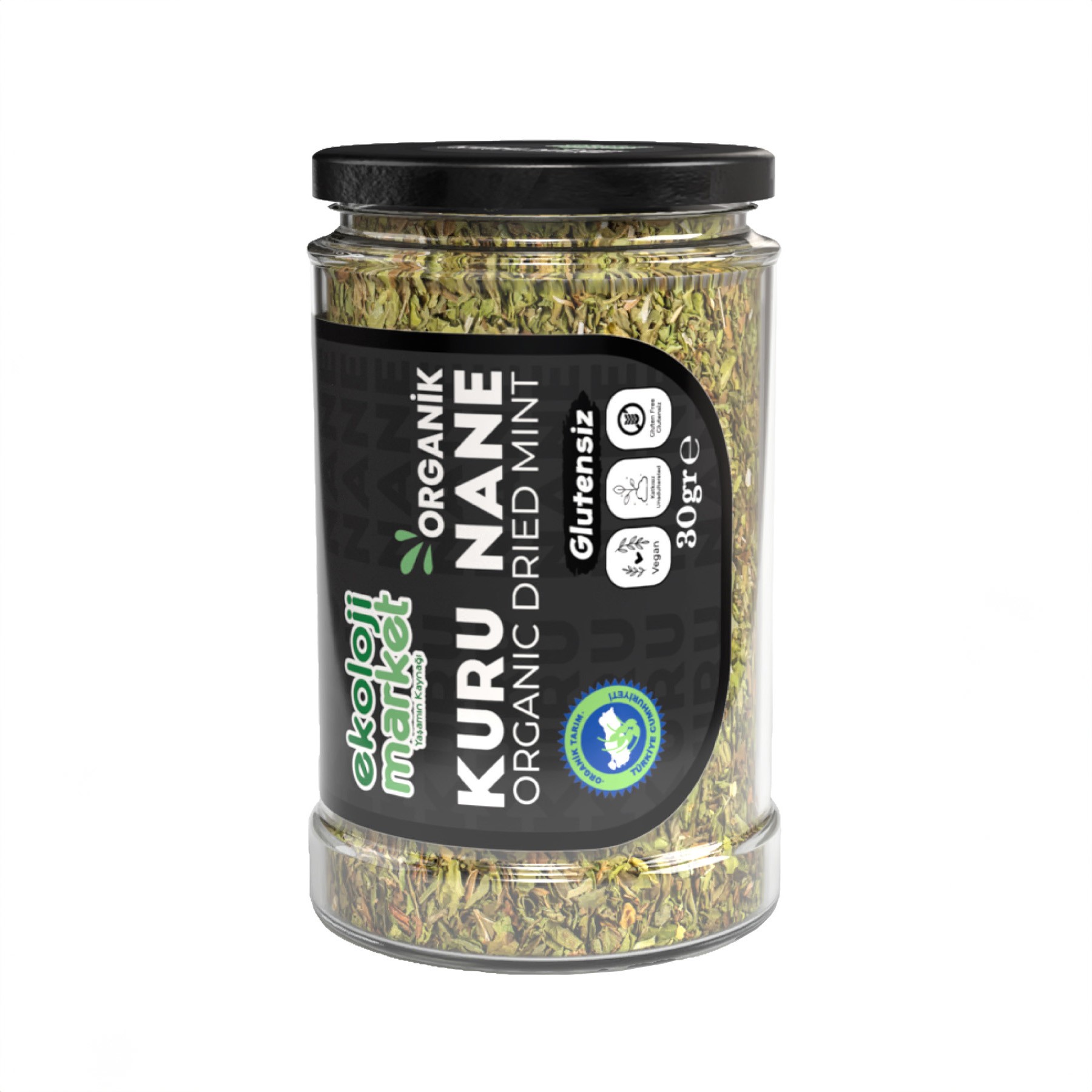 Ekoloji Market - Organik Kurutulmuş Nane (35 gr.)