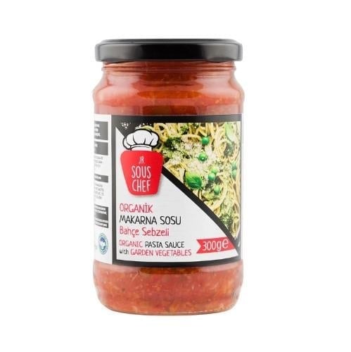 Jr. Sous Chef - Organik Sebzeli Makarna Sosu (300 gr.) - Vegan