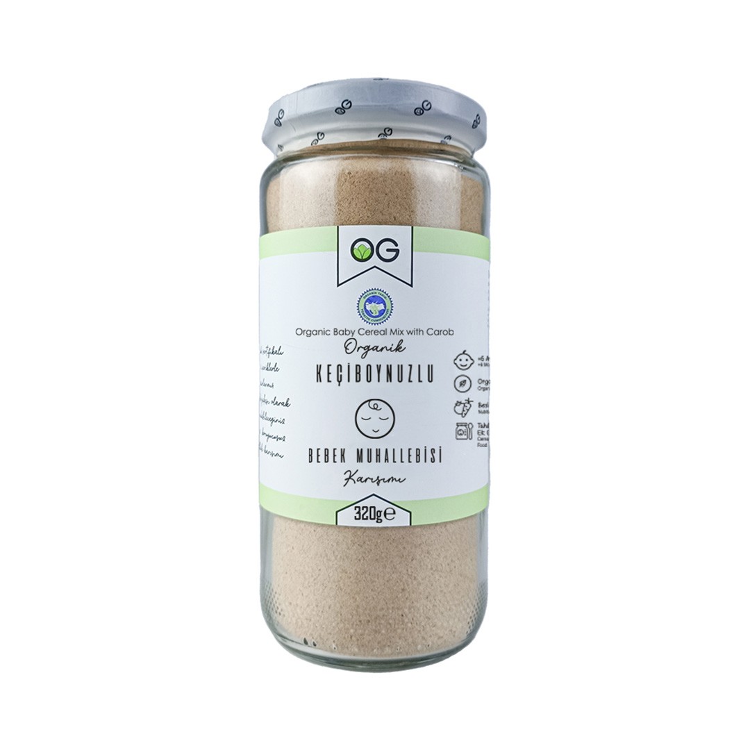 OG - Organik Keçiboynuzlu Toz Muhallebi Karışımı (320 gr.)