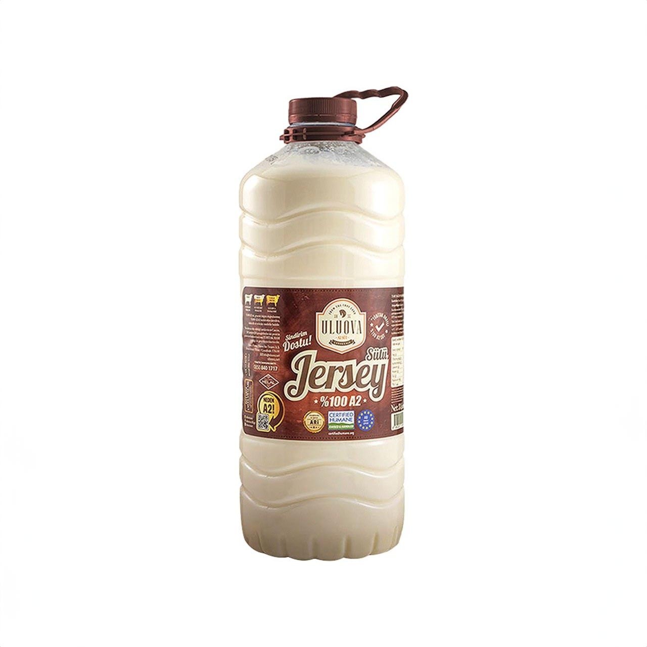Uluova - Tam Yağlı Pastörize Jersey Sütü (3 L.)