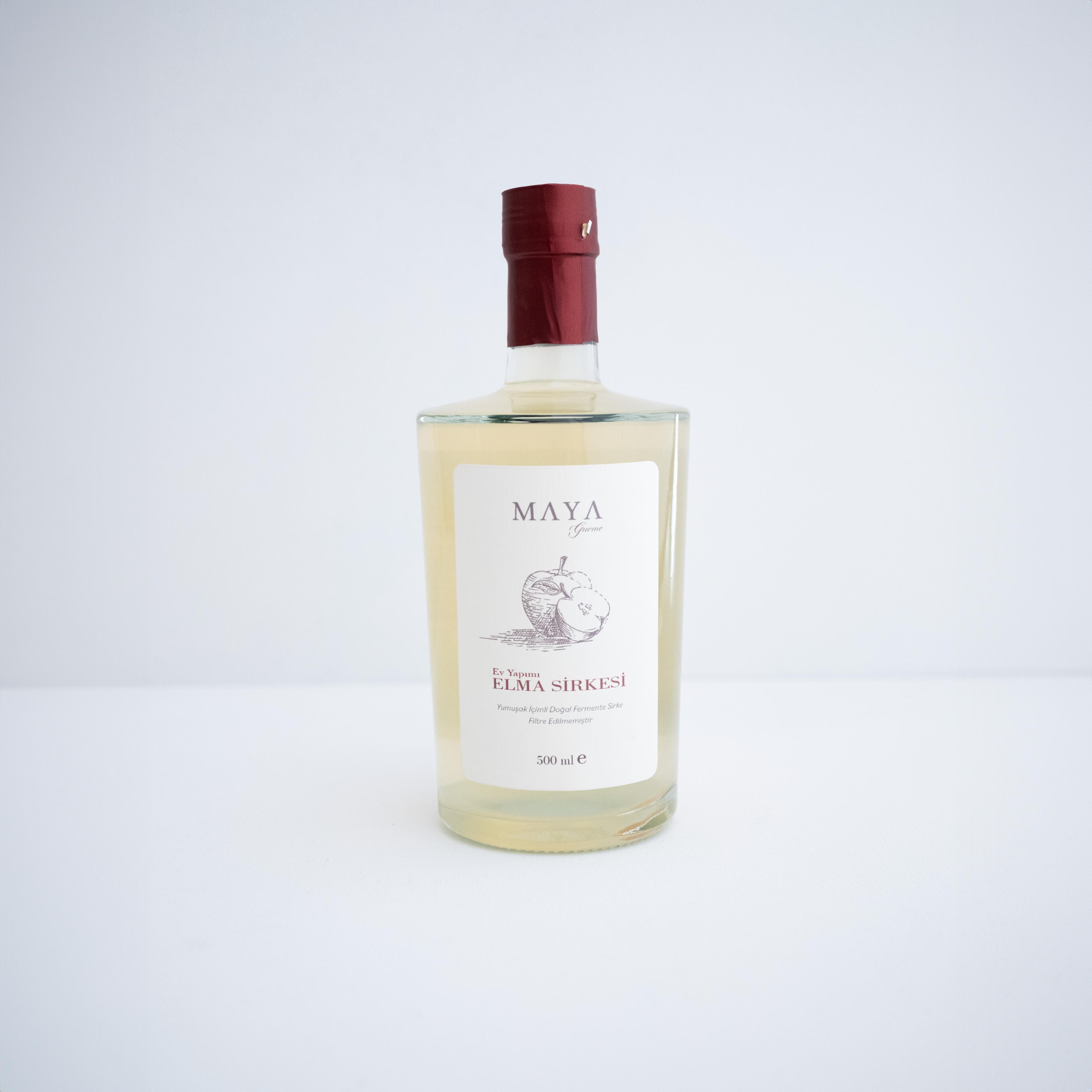 Maya Gurme - Ev Yapımı Elma Sirkesi (500 ml.)