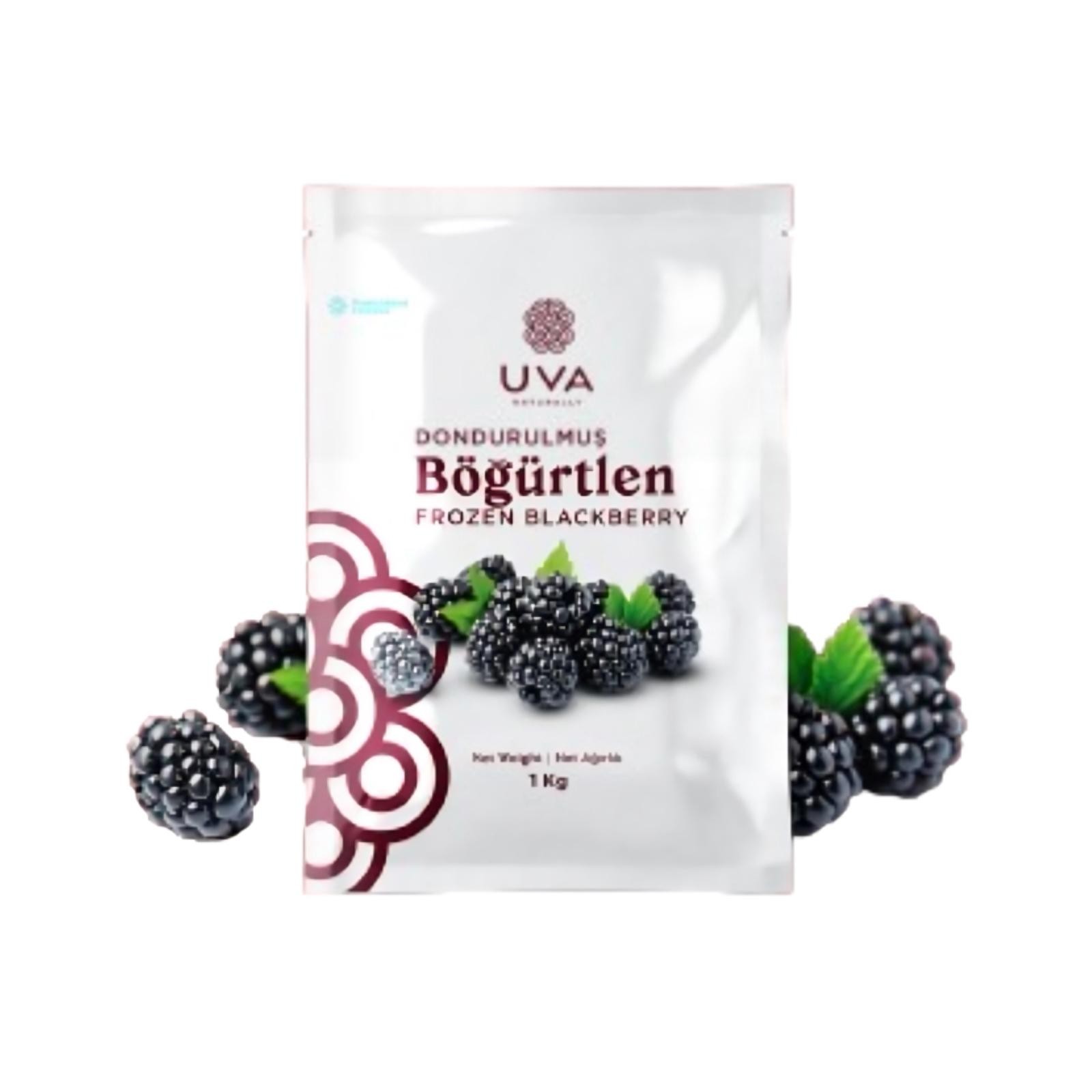 Uva Naturally - Dondurulmuş Böğürtlen (500 gr.) - Vegan