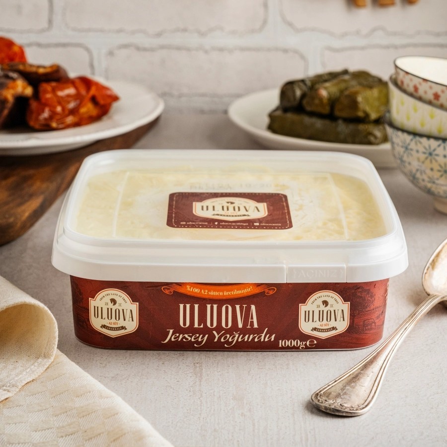 Uluova - Jersey Kaymaklı Tava Yoğurt (1000 gr)
