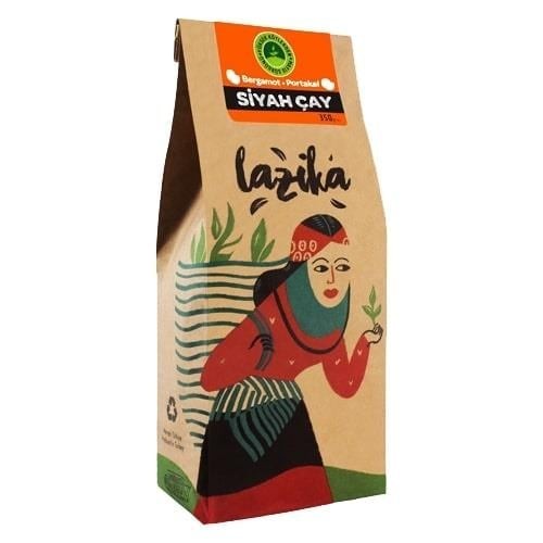 Lazika - Portakal-Bergamot Aromalı Siyah Çay (350 gr.)