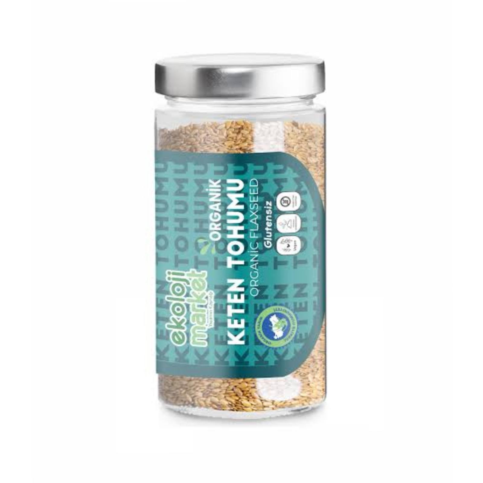 Ekoloji Market - Organik Keten Tohumu (300 gr.)