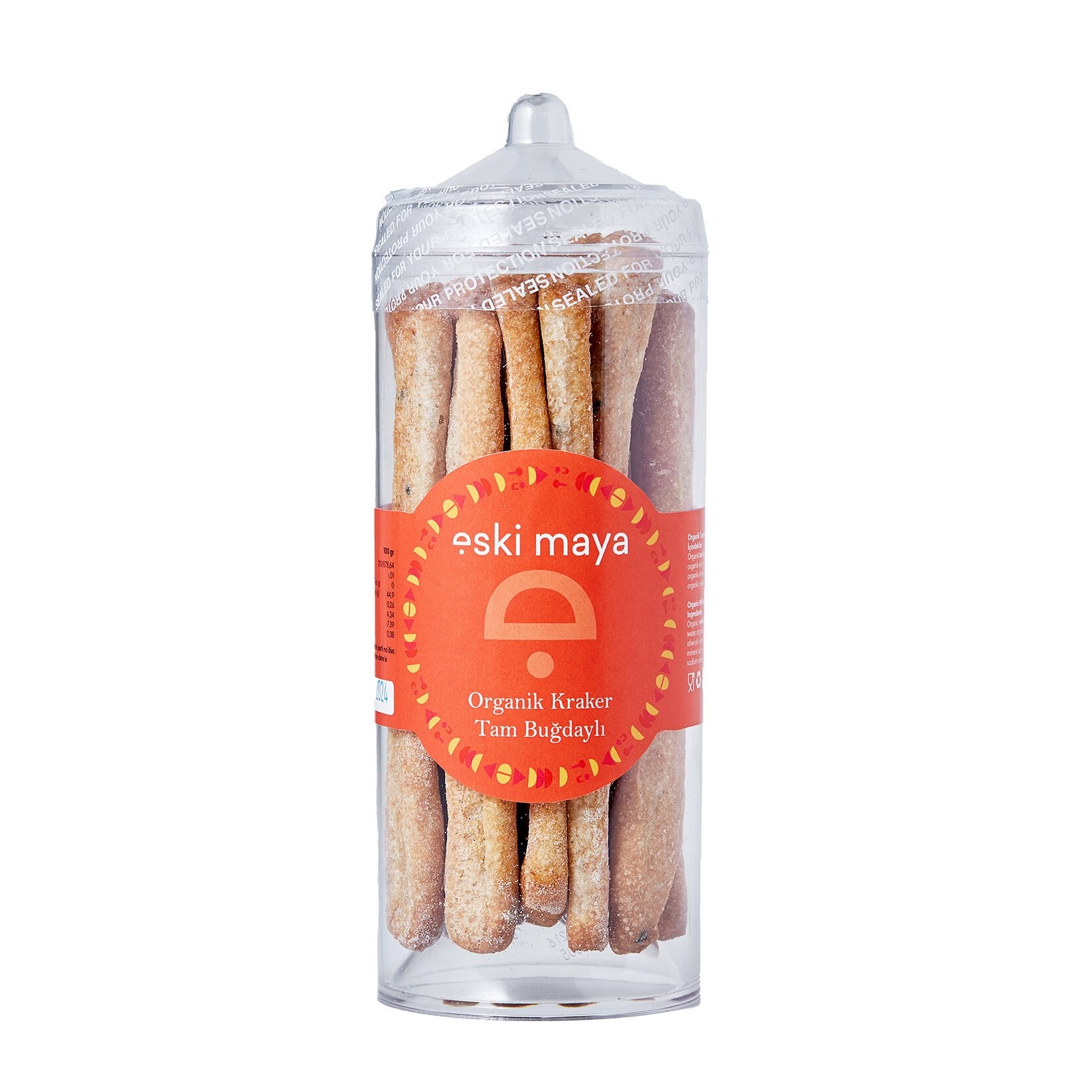Eski Maya - Organik Tam Buğdaylı Kraker (100 gr.)