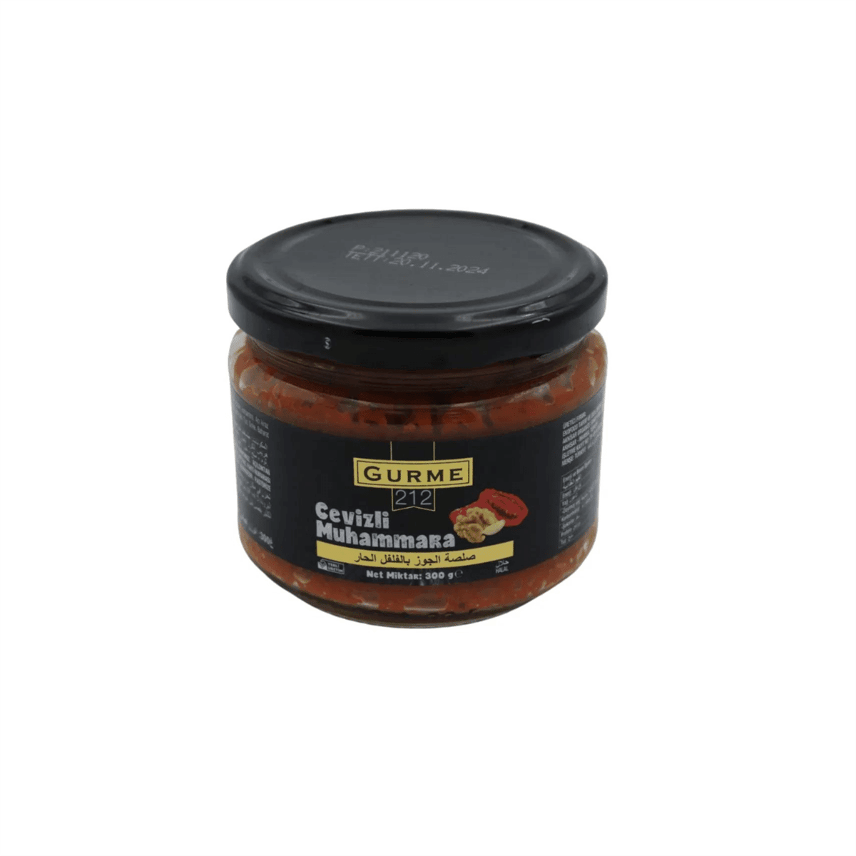 Gurme 212 - Cevizli Muhammara (300 gr.) - Vegan