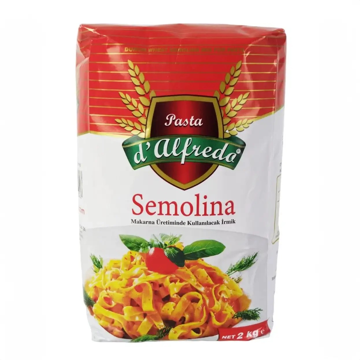 Pasta D'alfredo -  Semolina (2 kg.)