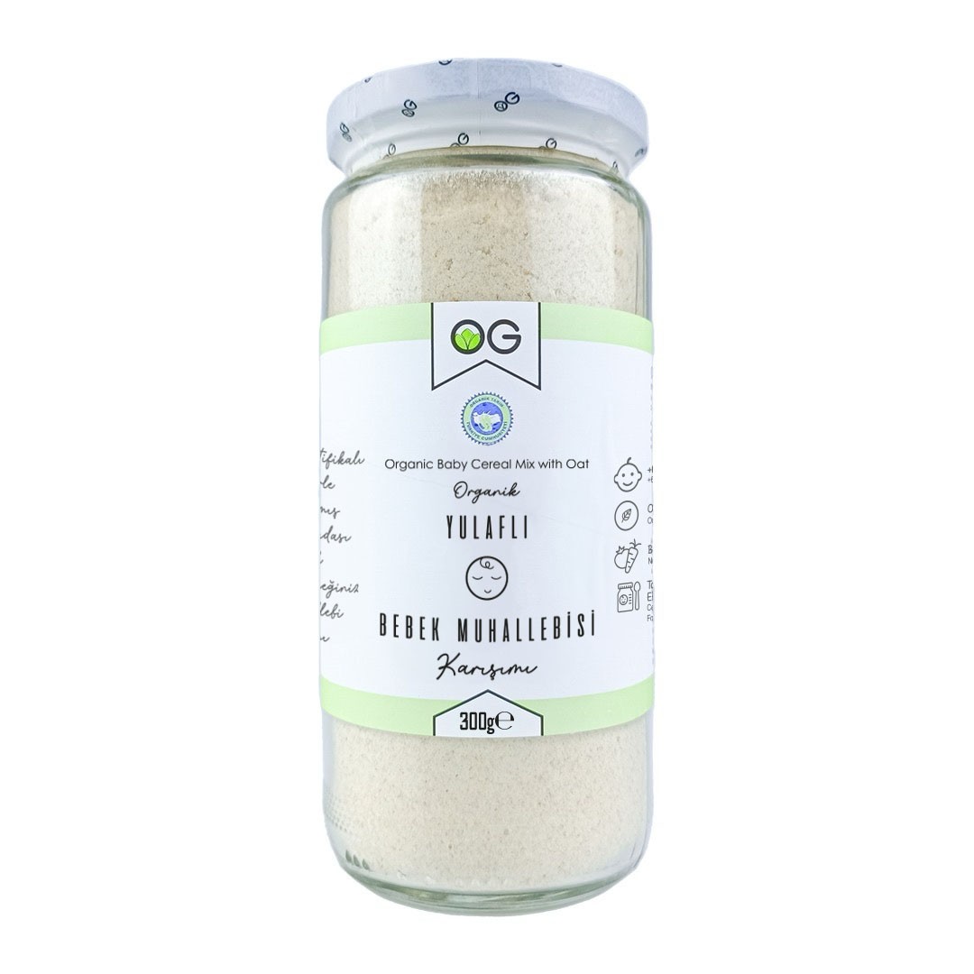 OG - Organik Yulaflı Toz Muhallebi Karışımı (300 gr.)