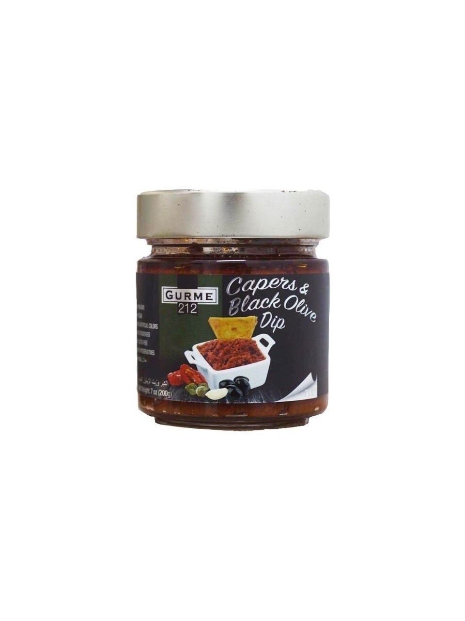Gurme 212 - Akdeniz Kapari Zeytin Ezmesi (200 gr.)
