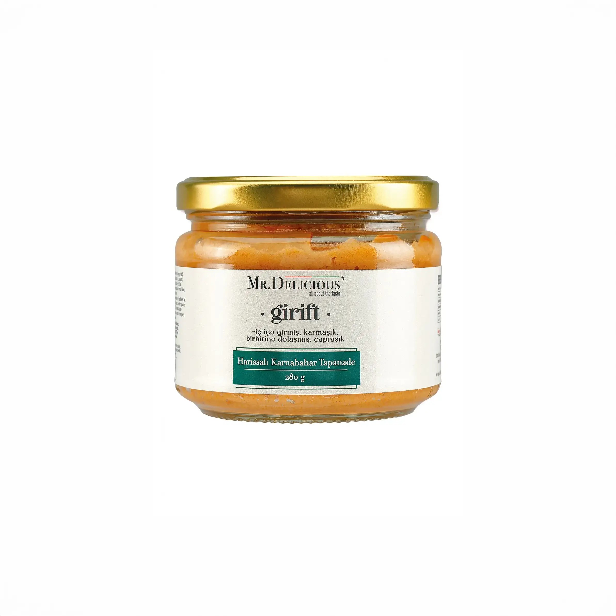 Mr. Delicious - Girift Harissalı Karnabahar Tapanade (280 gr.)