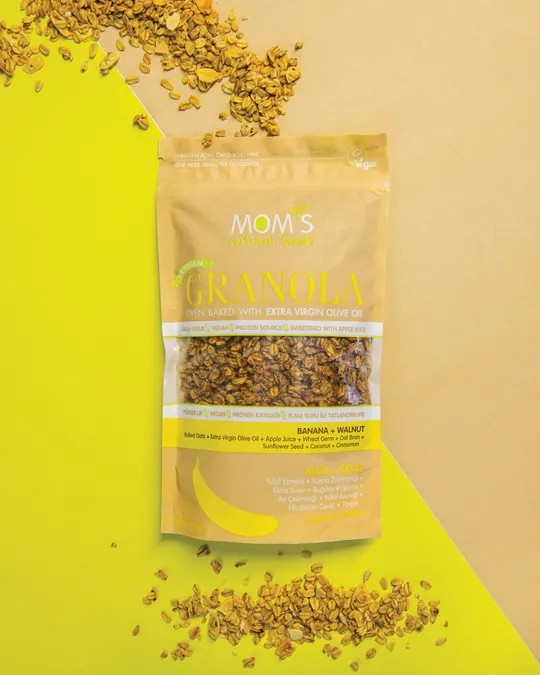 Moms - Muzlu ve Cevizli Granola (360 gr.)