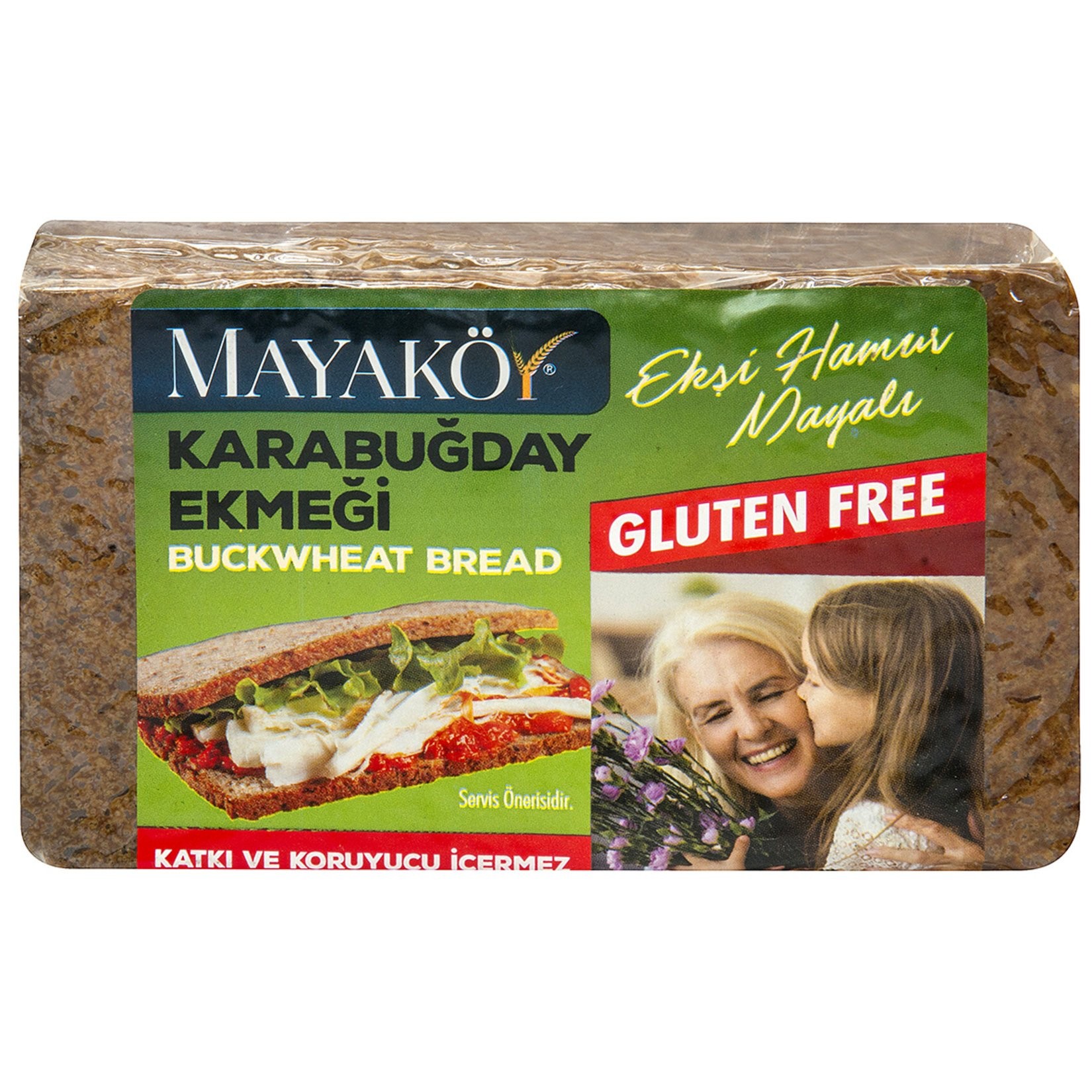 Mayaköy - Glutensiz Organik Karabuğday Ekmeği (400 gr.) - Vegan