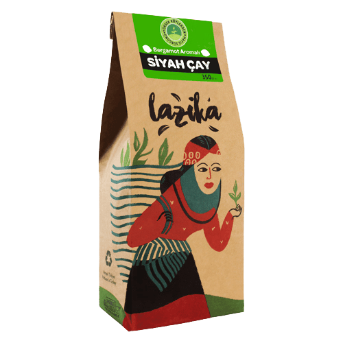 Lazika - Bergamotlu Siyah Çay (350 gr.)