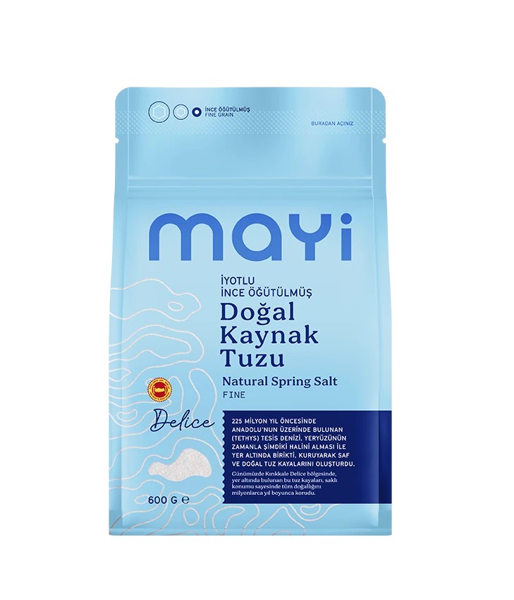 Mayi - Öğütülmüş Sofra Tuzu (600g)