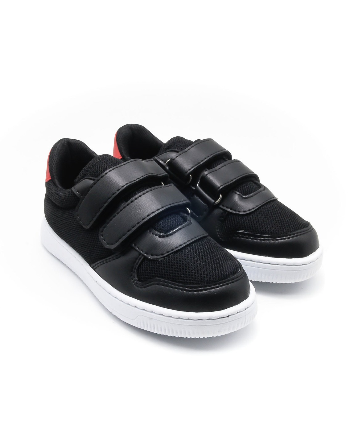 BURBER MESH ÇOCUK SNEAKER - SİYAH - 6001 - siyah