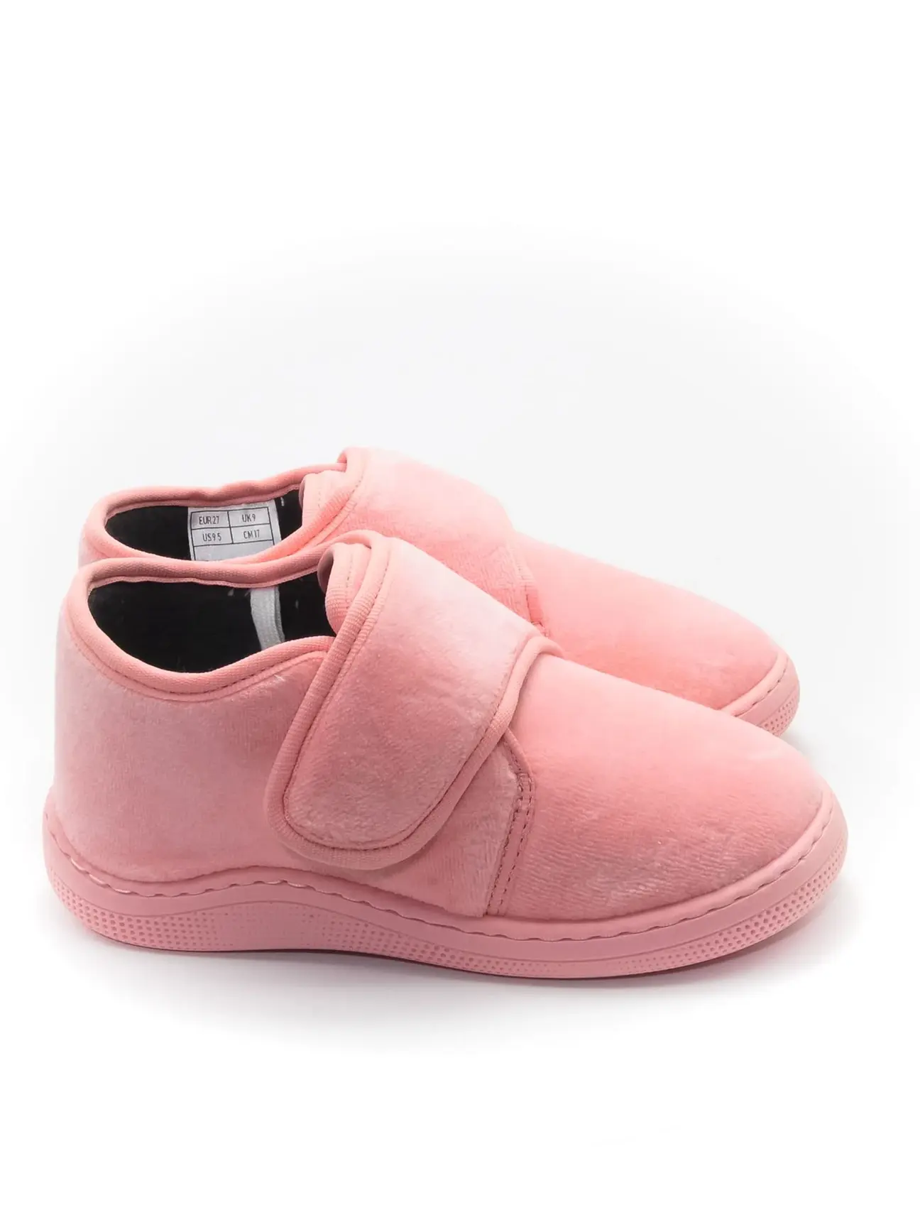 KU&PA SHOES PAS KADİFE SICAK ASTARLI ÇOCUK PANDUF PEMBE - 1001