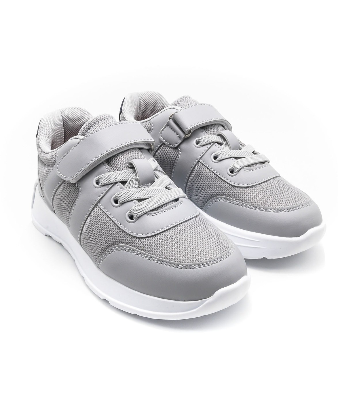ATOMA MESH ÇOCUK SNEAKER - SİYAH - 7001 - gri