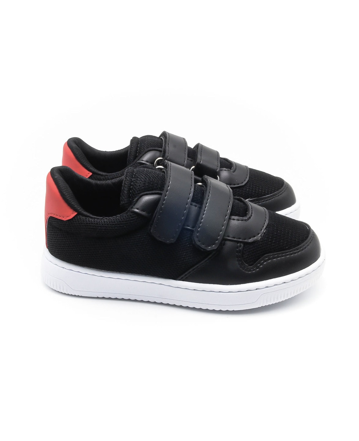 BURBER MESH ÇOCUK SNEAKER - SİYAH - 6001 - 26