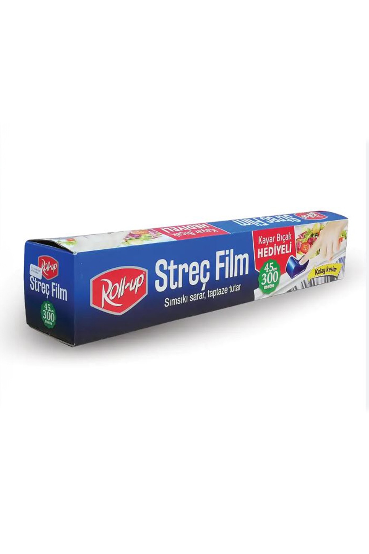 Tiri Store Roll-up Streç Film 45x300 Metre Kayar Bıçaklı