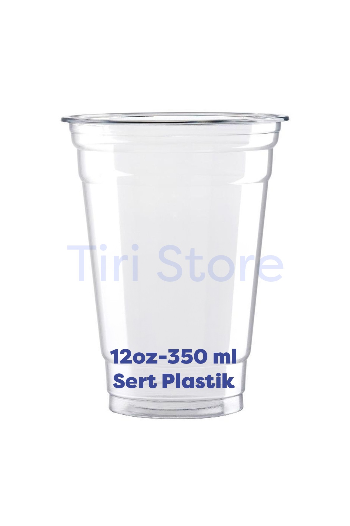 Tiri Store Sert Plastik Bardak 12 oz 350 ml 50 adet