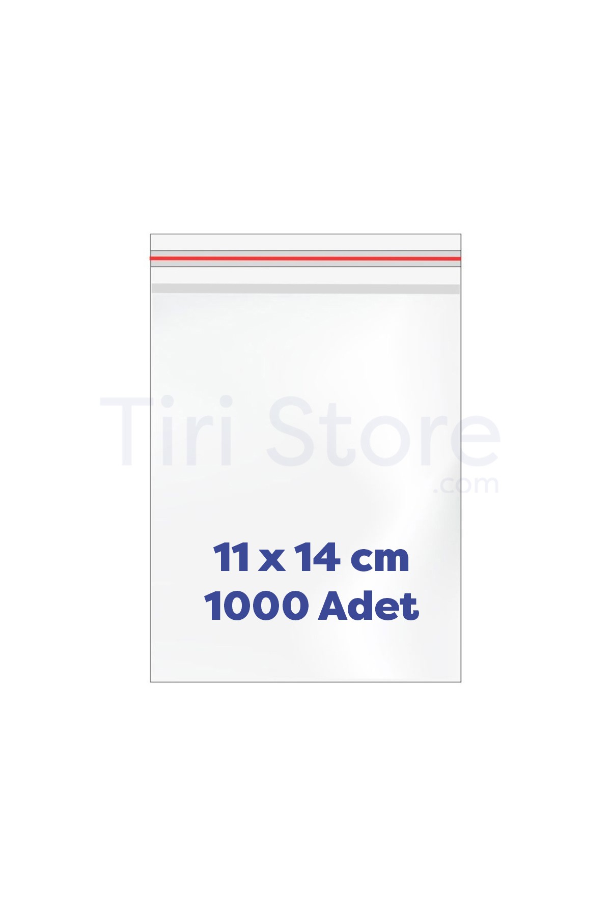 Tiri Store 11x14 Kilitli Poşet 1000 Adet