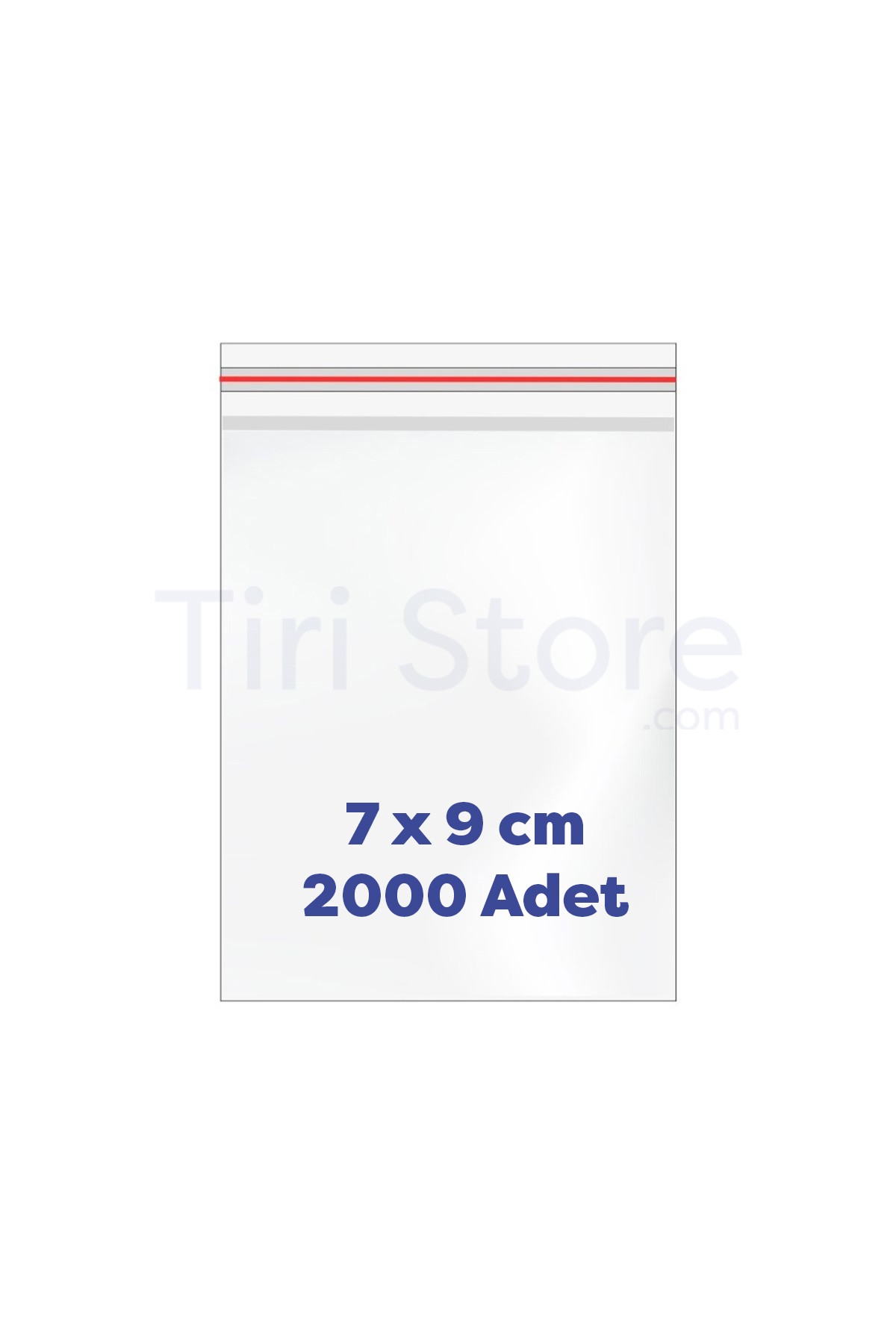 Tiri Store 7x9 Kilitli Poşet 2000 Adet