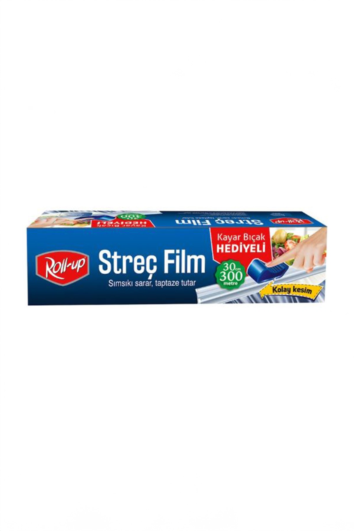 Tiri Store Roll-up Streç Film 30x300 Metre Kayar Bıçaklı