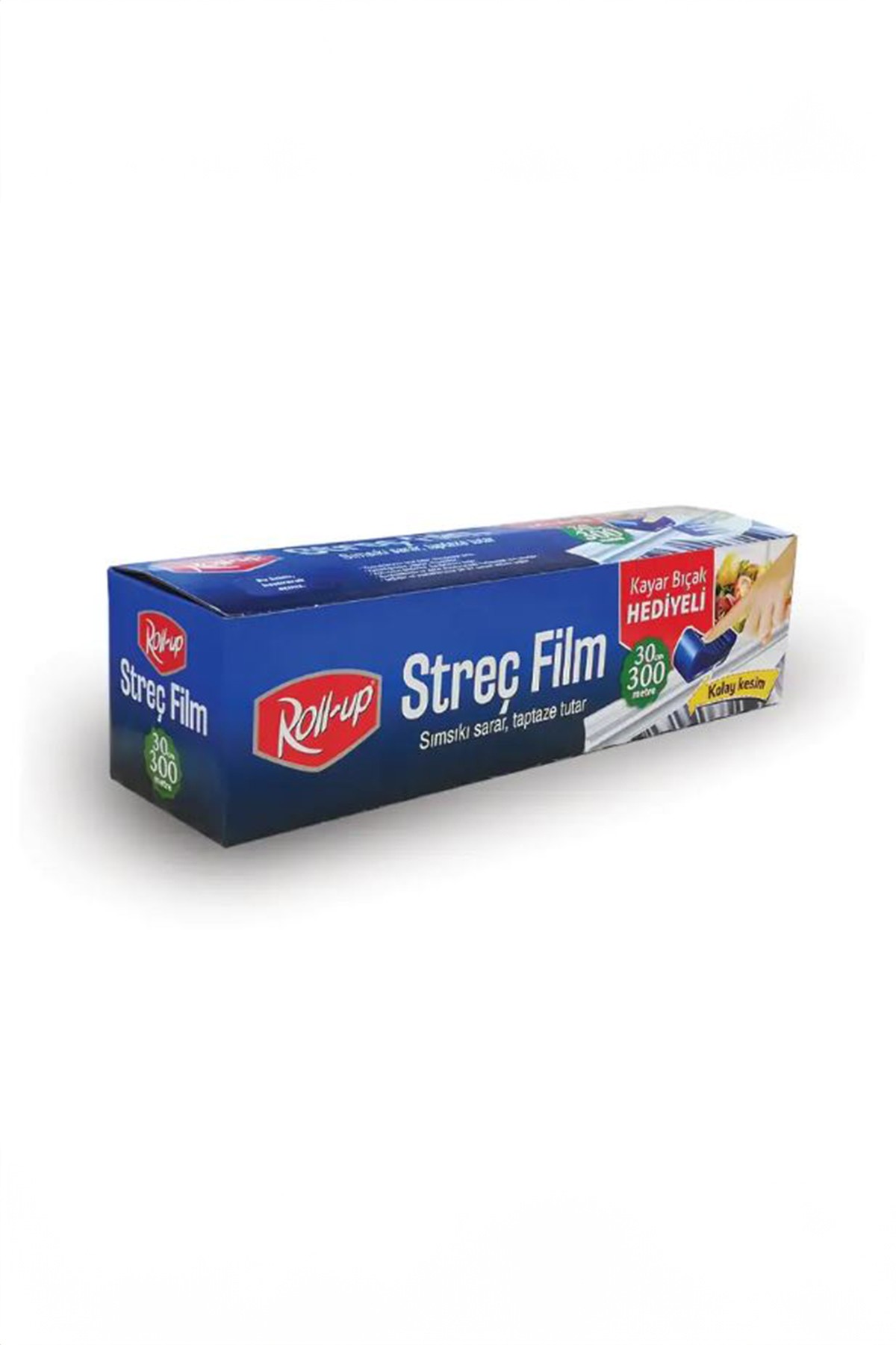 Tiri Store Roll-up Streç Film 30x300 Metre Kayar Bıçaklı