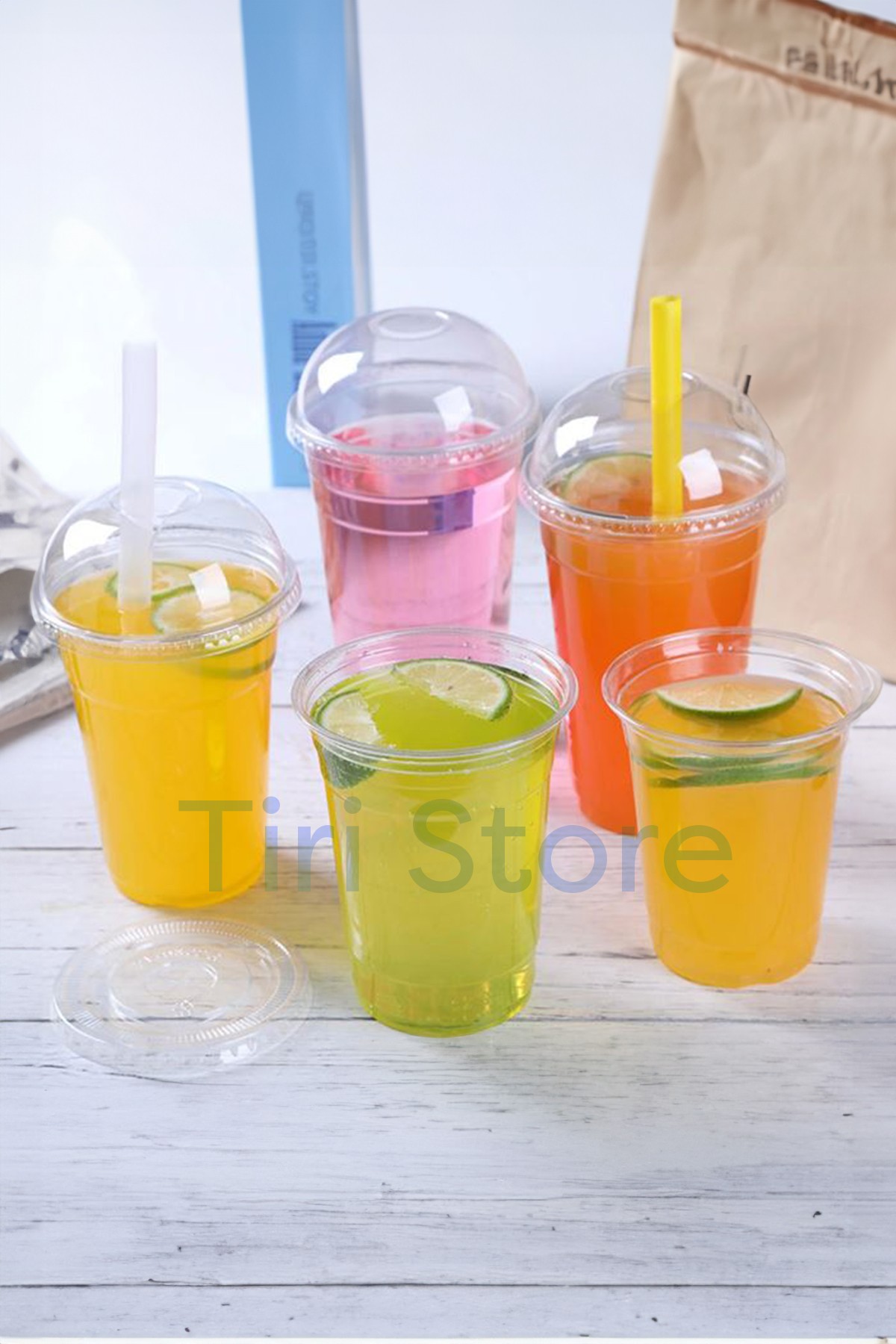 Tiri Store Sert Plastik Bardak 14 oz 400 ml 50 adet