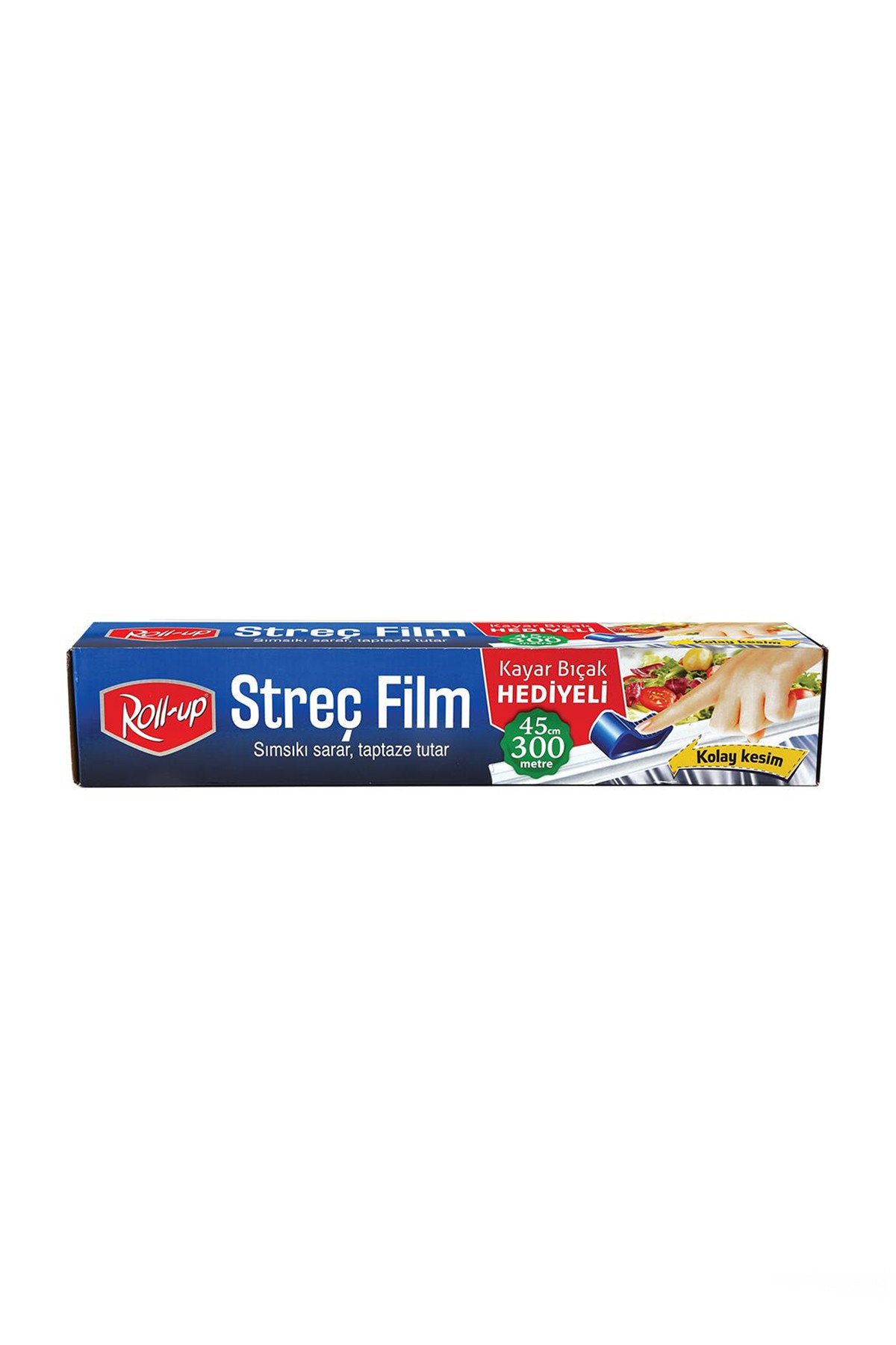 Tiri Store Roll-up Streç Film 45x300 Metre Kayar Bıçaklı