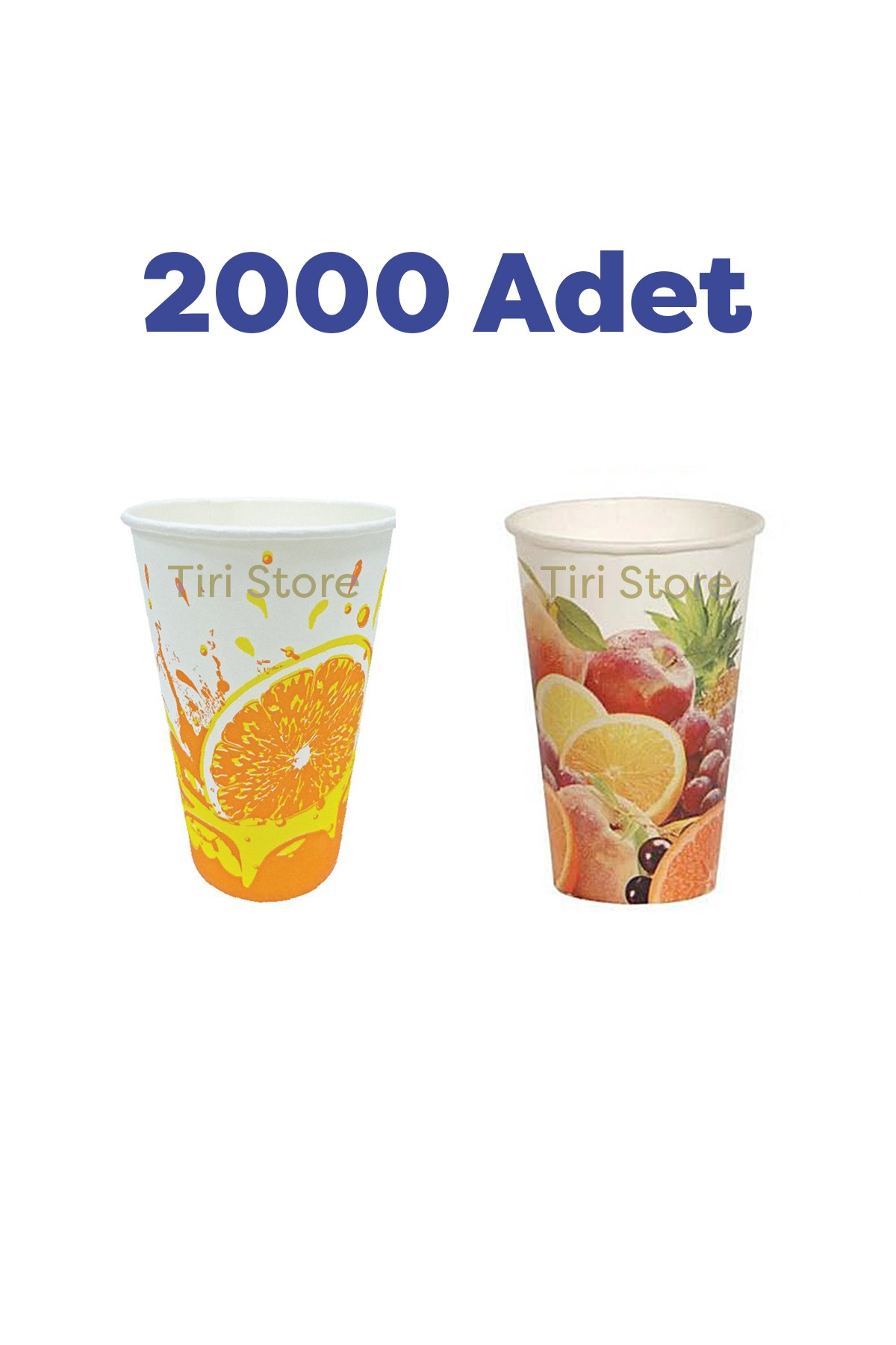 Tiri Store 12 oz Karton Bardak 40 lı 50 Paket Toplam 2000 Adet 5,9 gr