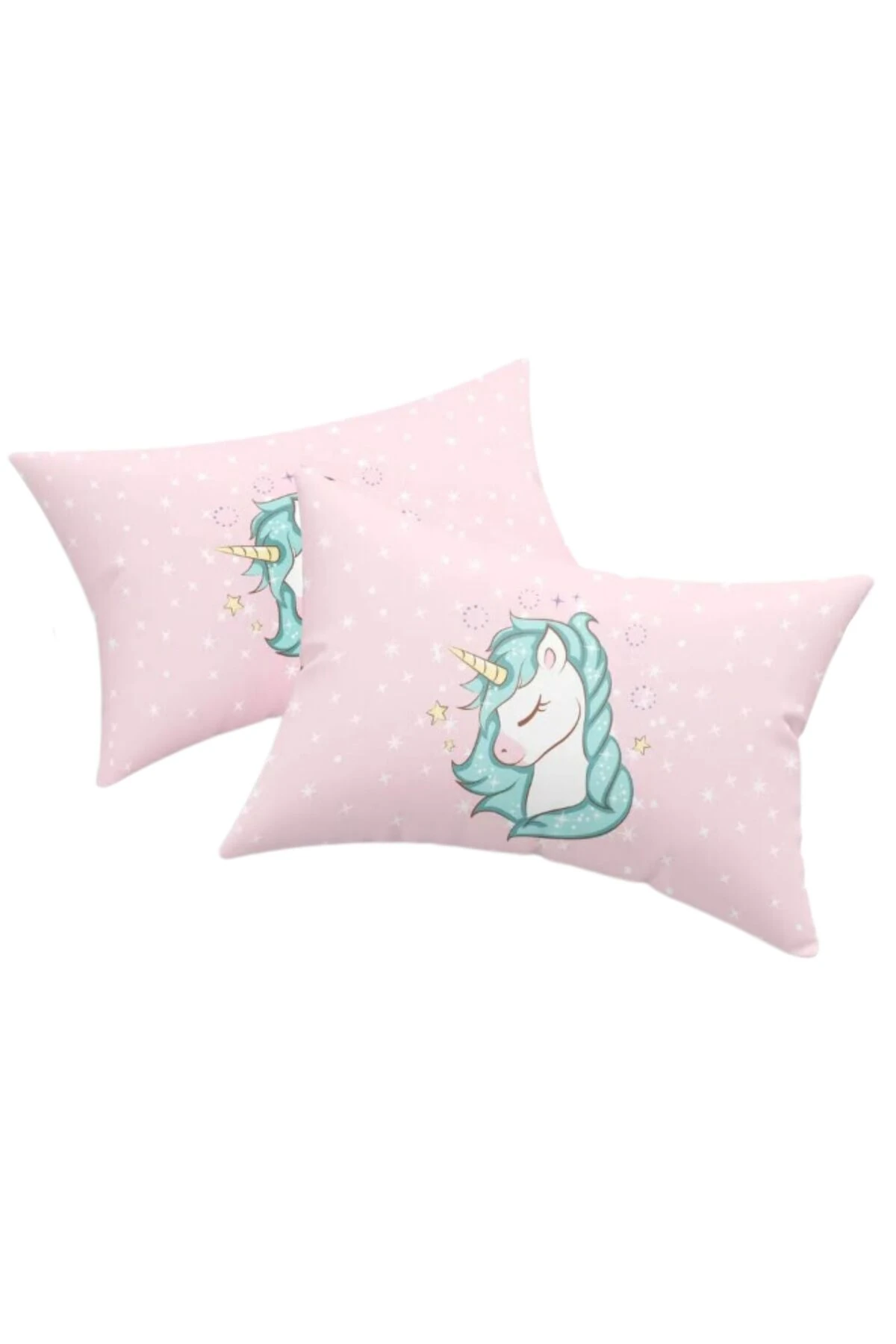 Yastık Kılıfı Unicorn Dreams 2li Pembe