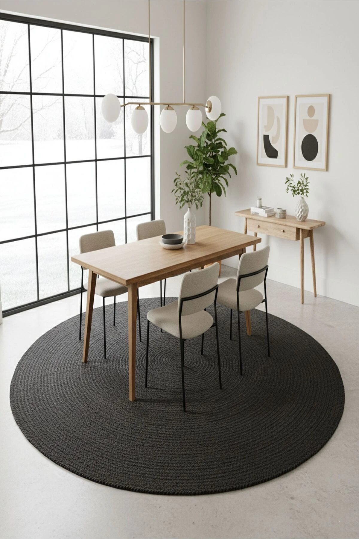 Doğal Hasır Jüt Polip Halı Kilim Paspas Comfort