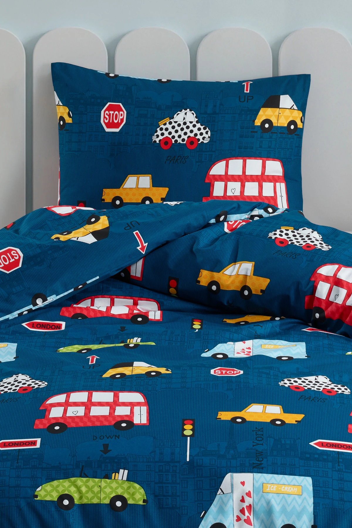 Mavi Paula Junior Nevresim Seti Tek Kişilik