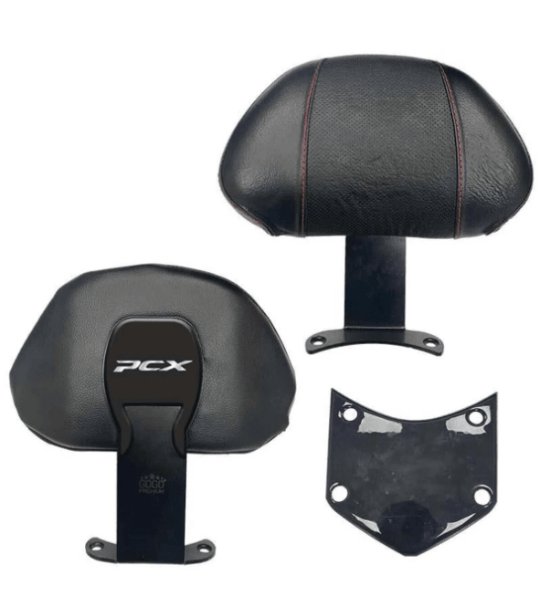 Honda PCX Sissy Bar Sırt Dayama Kırmızı Desen – 2021-2024 Modellerle Tam Uyumlu