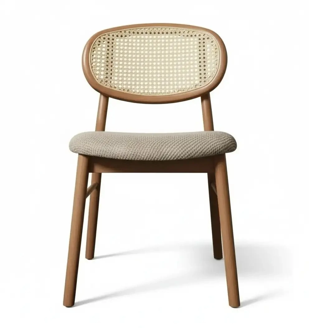 Miami Rattan Meşe Sandalye